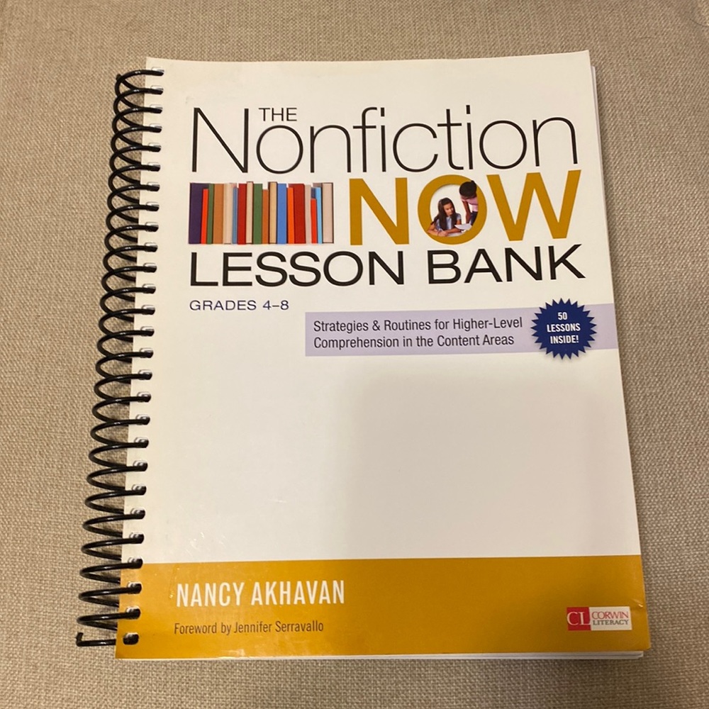 Nonfiction Now Lesson Bank - Book